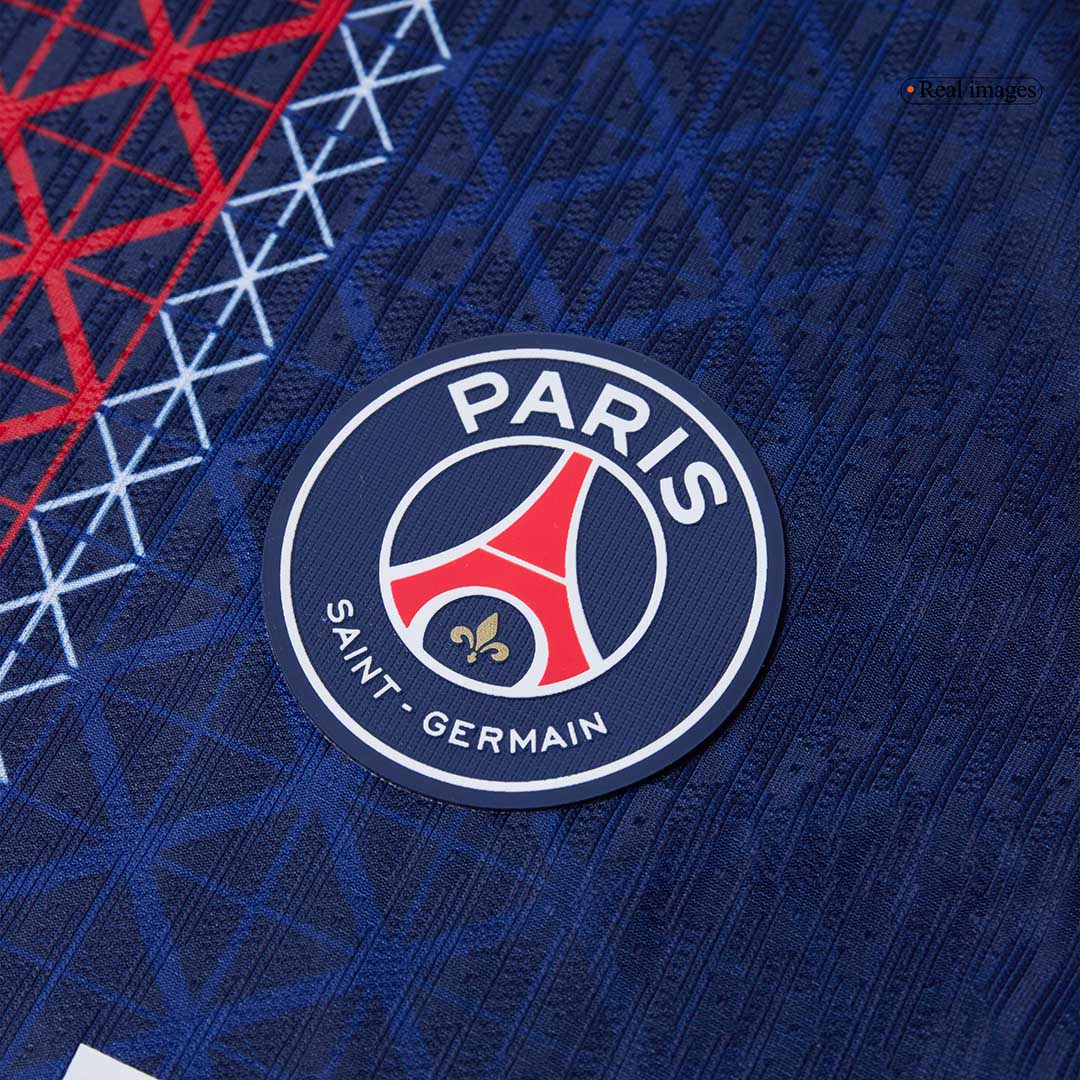 O.DEMBELE #10 PSG Home Authentic Soccer Jersey 2025/26 - Image 7