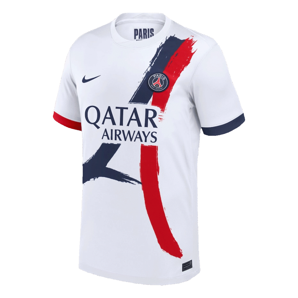 Gift-PSG Jersey Custom Soccer Jersey Away 2024/25