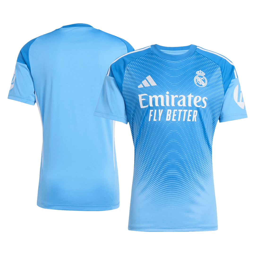 Real Madrid Goalkeeper Soccer Jersey 2025/26 Blue - Image 2