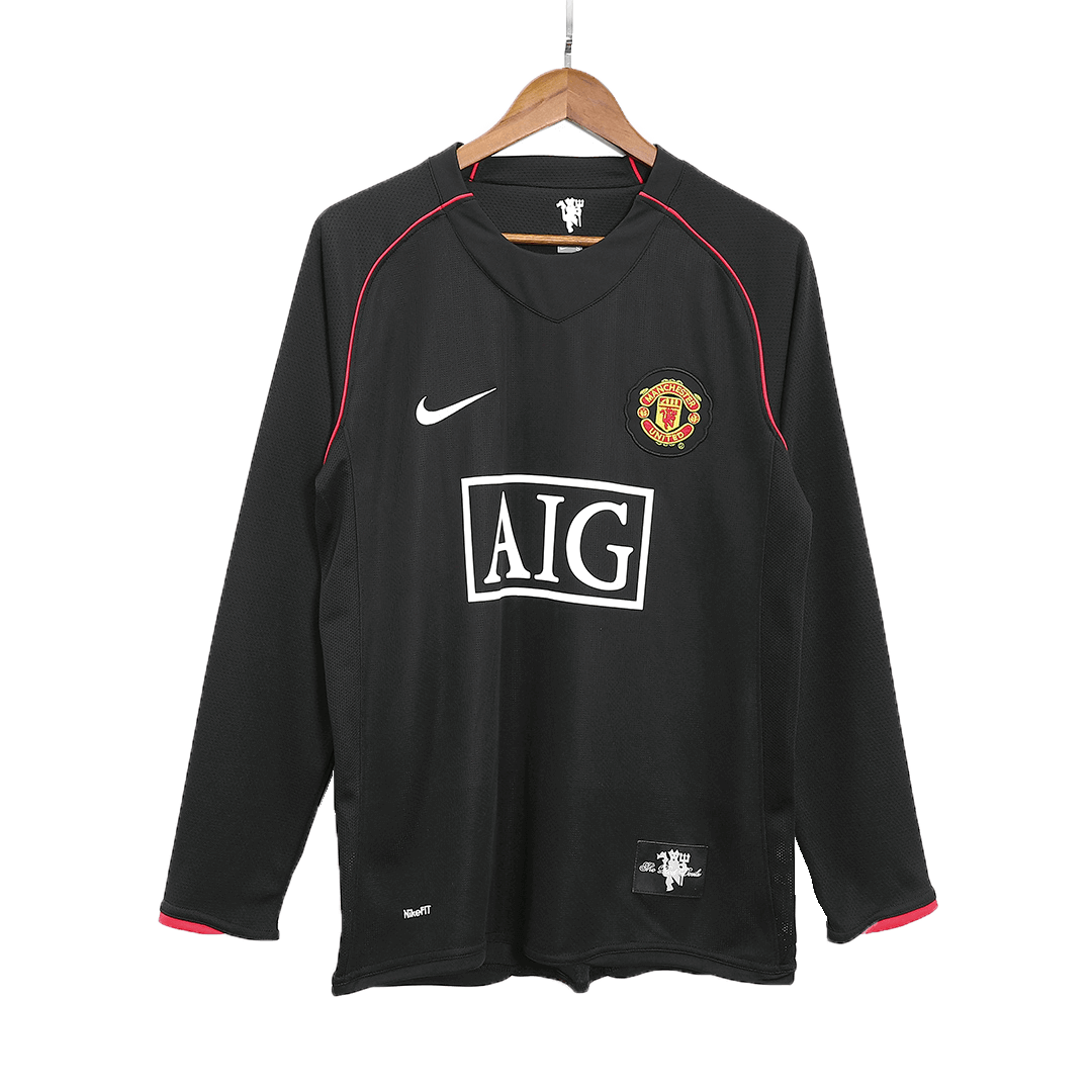 Retro Jersey RONALDO #7 Manchester United Retro Jersey Away Soccer Shirt 2007/08 - Image 10