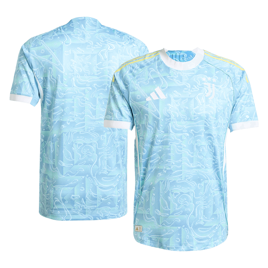 Authentic Juventus Away Soccer Jersey 2025/26 Blue - Image 3