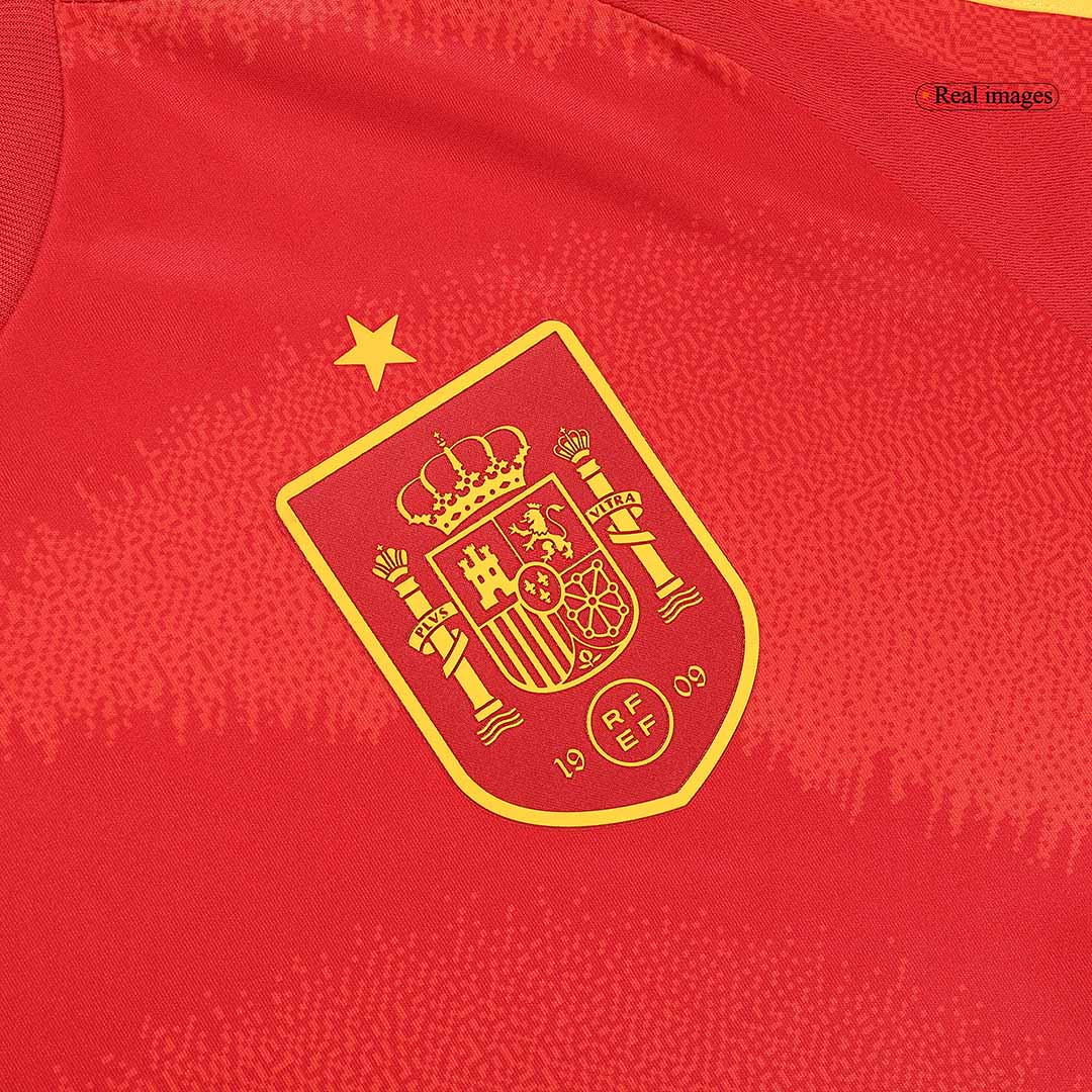 Spain Home Soccer Jersey EURO 2024 - Image 7