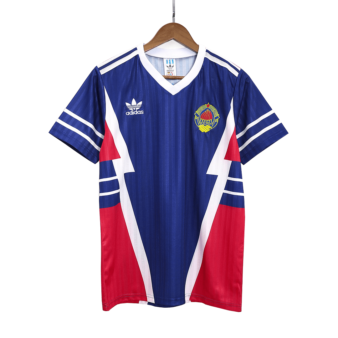 Retro Soccer Jersey Yugoslavia Home 1990 - Image 8