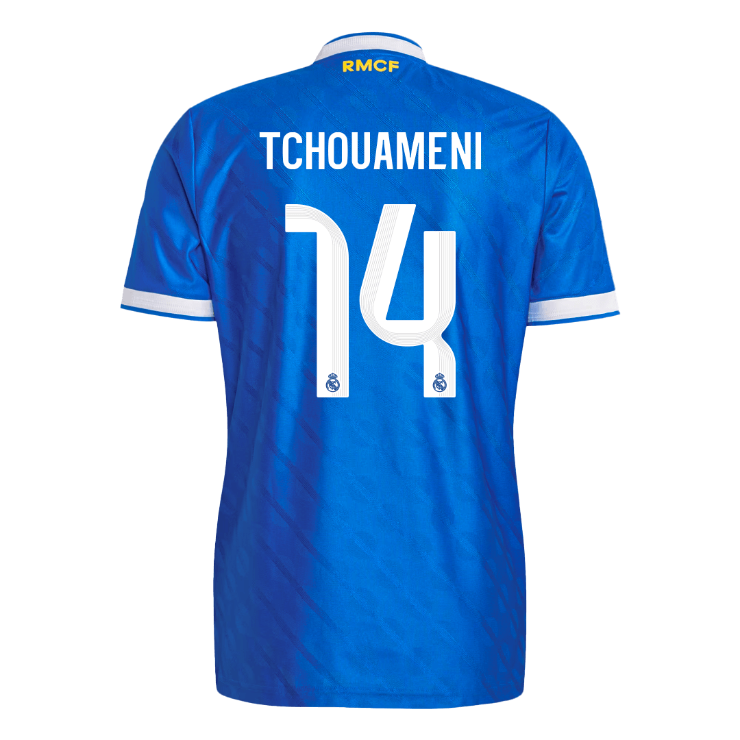 TCHOUAMENI #14 Real Madrid Third Away Authentic Soccer Jersey 2025/26 - Image 10
