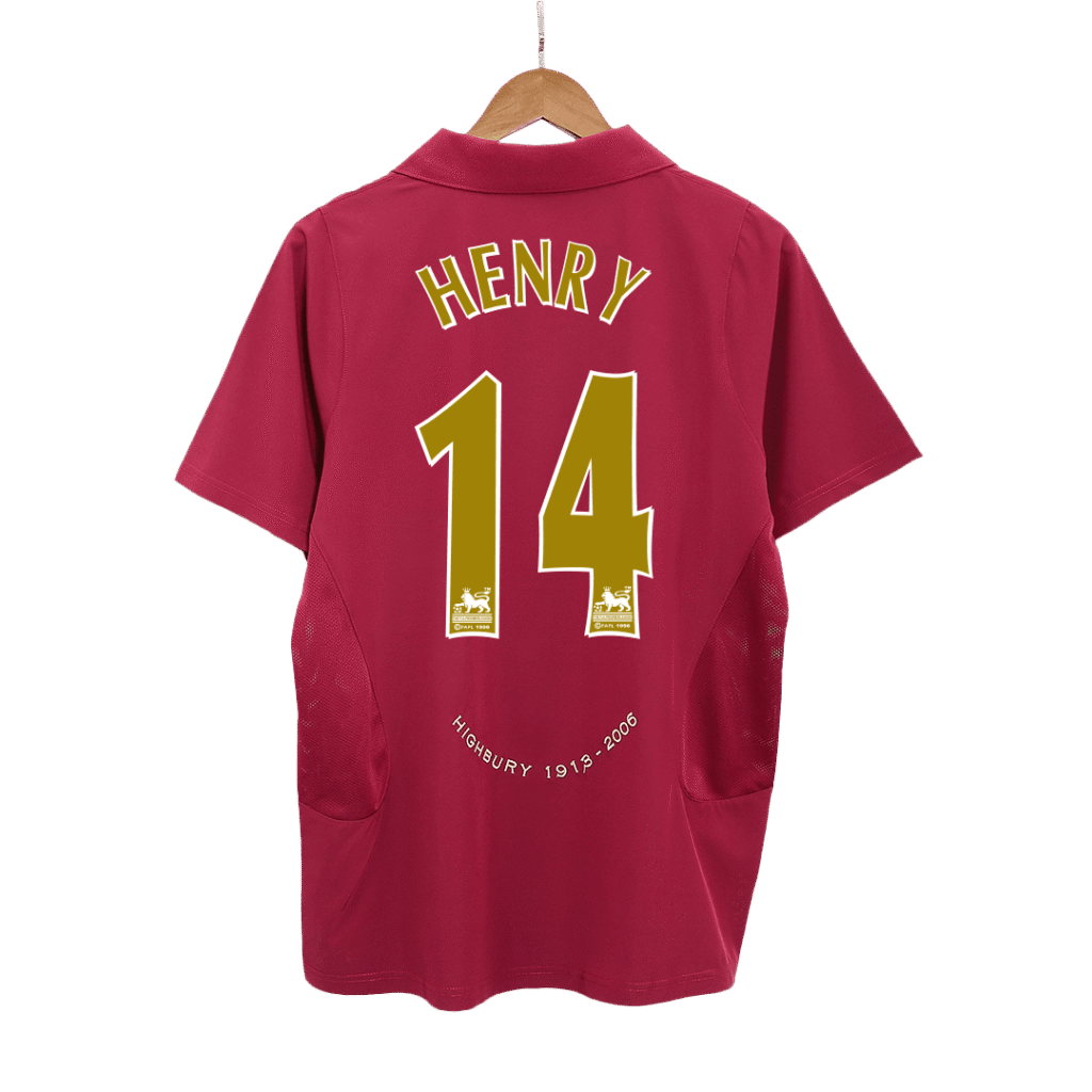 HENRY #14 Arsenal Home Soccer Jersey 2005/06