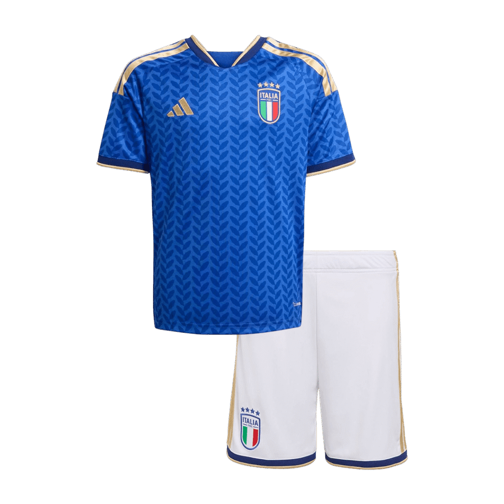 Italy Home Kids Soccer Jerseys Kit 2025/26