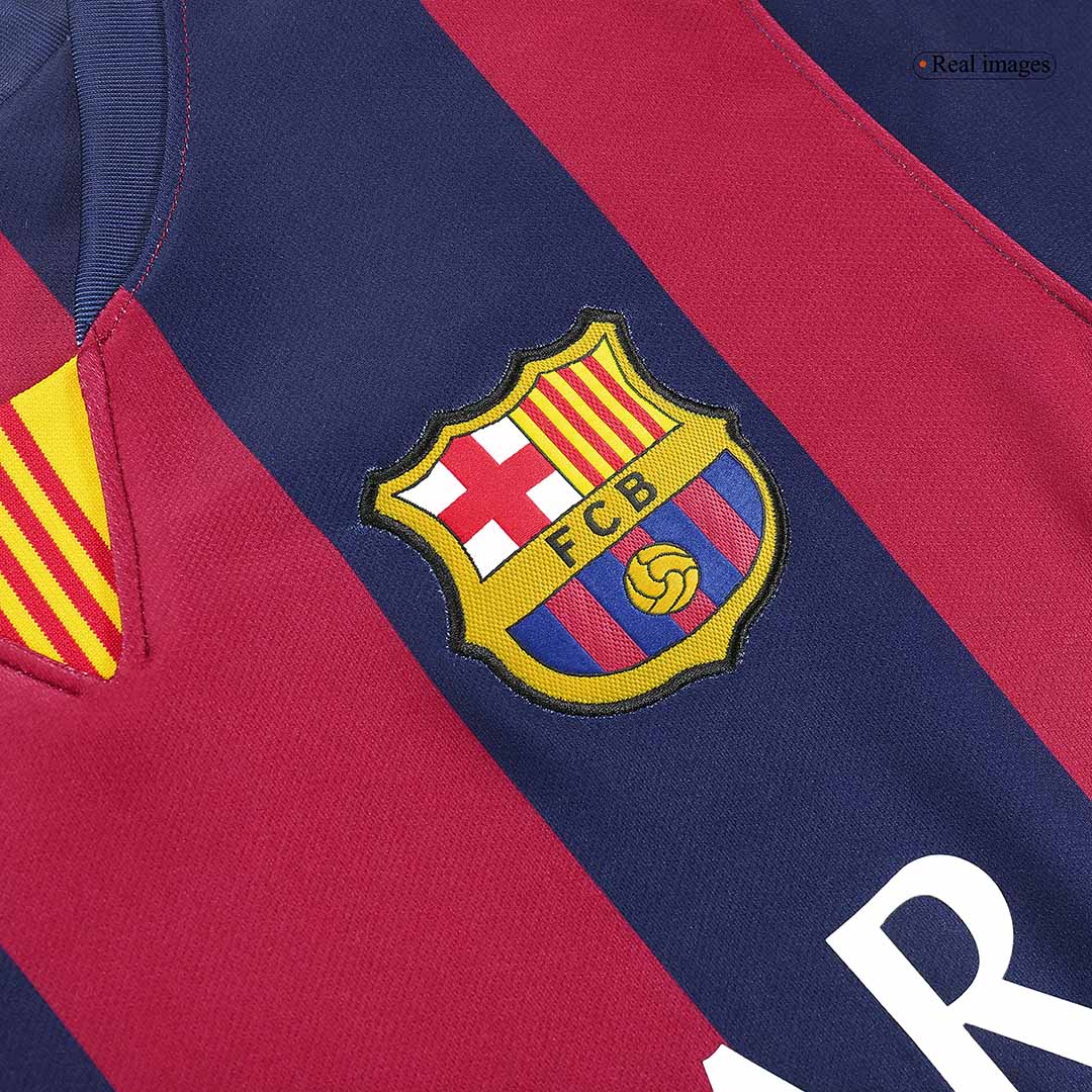 Retro Soccer Jersey Barcelona Home 2014/15 - Image 7