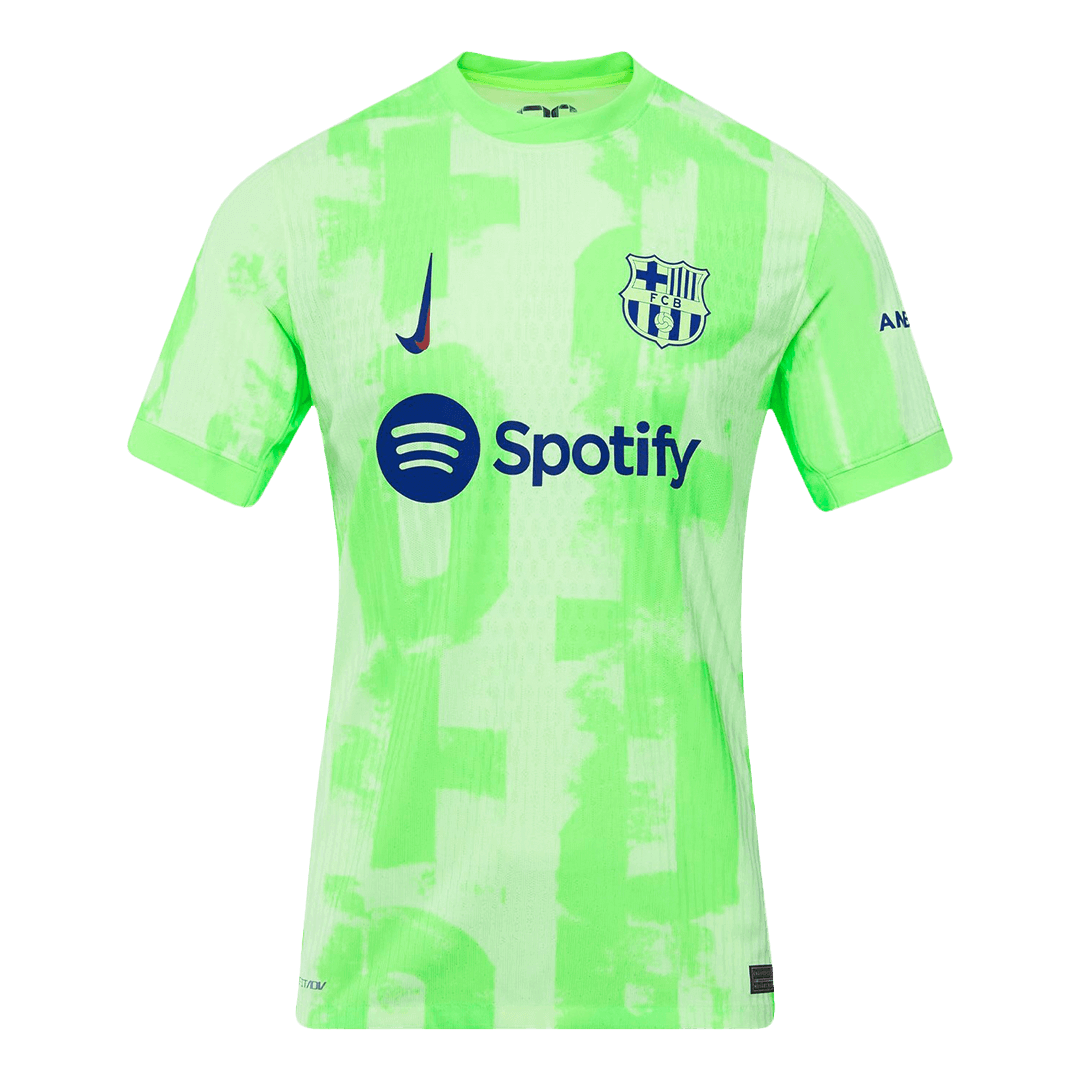 Authentic RAPHINHA #11 Barcelona Soccer Jersey Third Away Shirt 2024/25 - UCL - Image 3