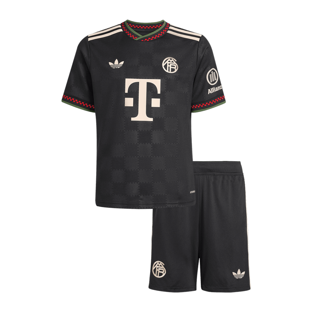Bayern Munich Third Away Kids Soccer Jerseys Kit 2025/26