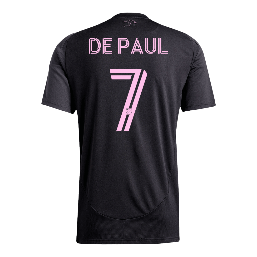 DE PAUL #7 Inter Miami CF Away Soccer Jersey 2025 - Image 12