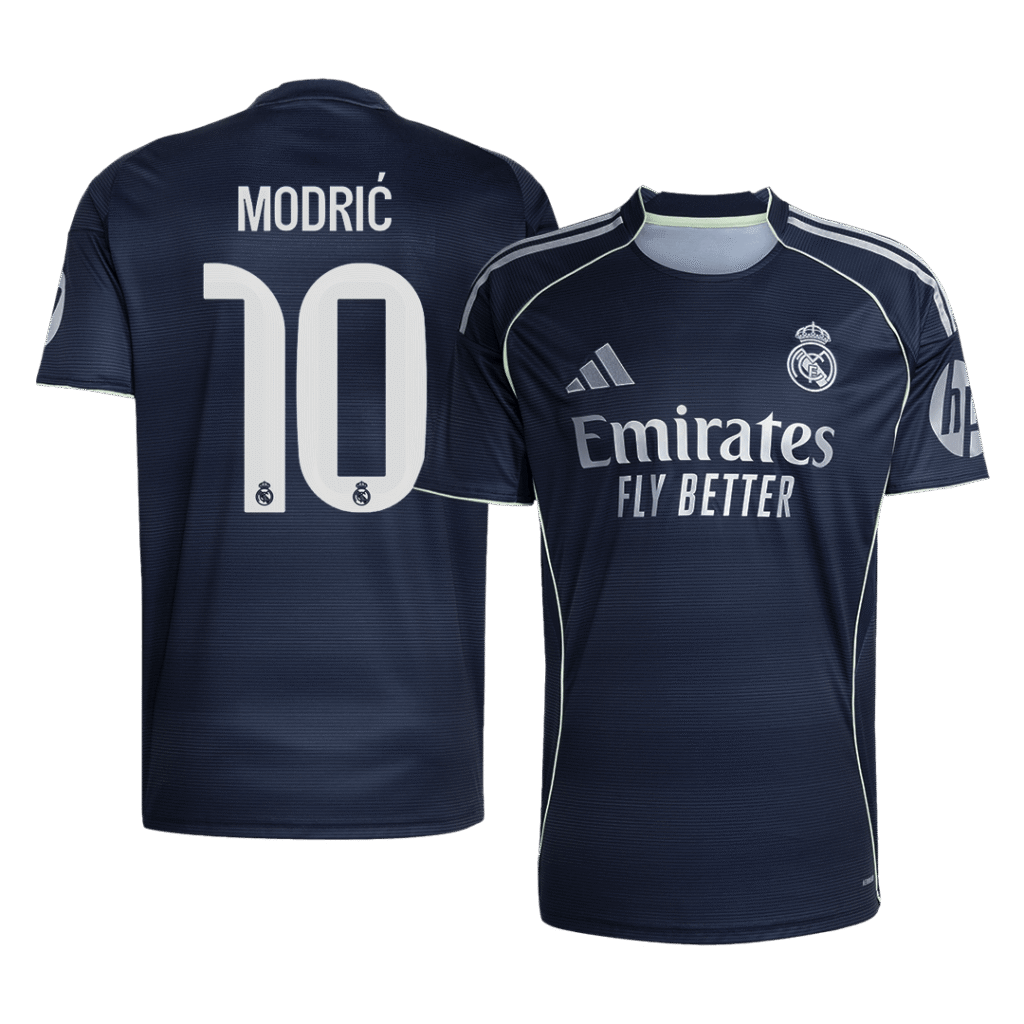 MODRIC #10 Real Madrid Away Soccer Jersey 2025/26