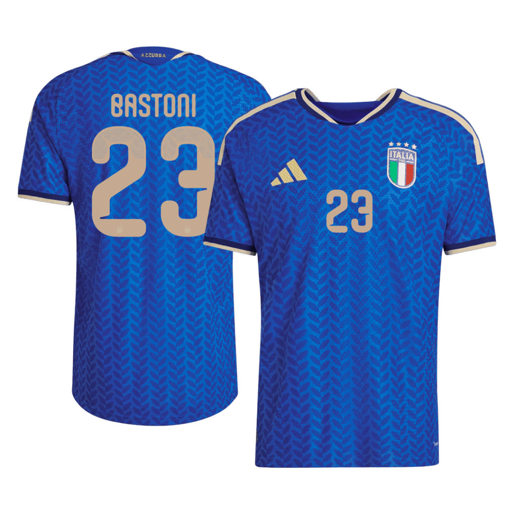 BASTONI #23 Italy Home Player Version Jersey World Cup 2026