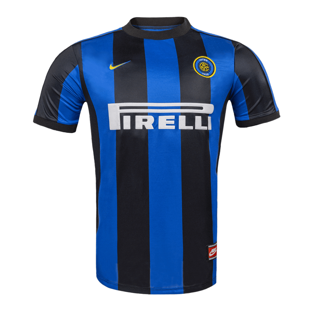 Inter Milan Retro Jersey Home Soccer Shirt 1999/00
