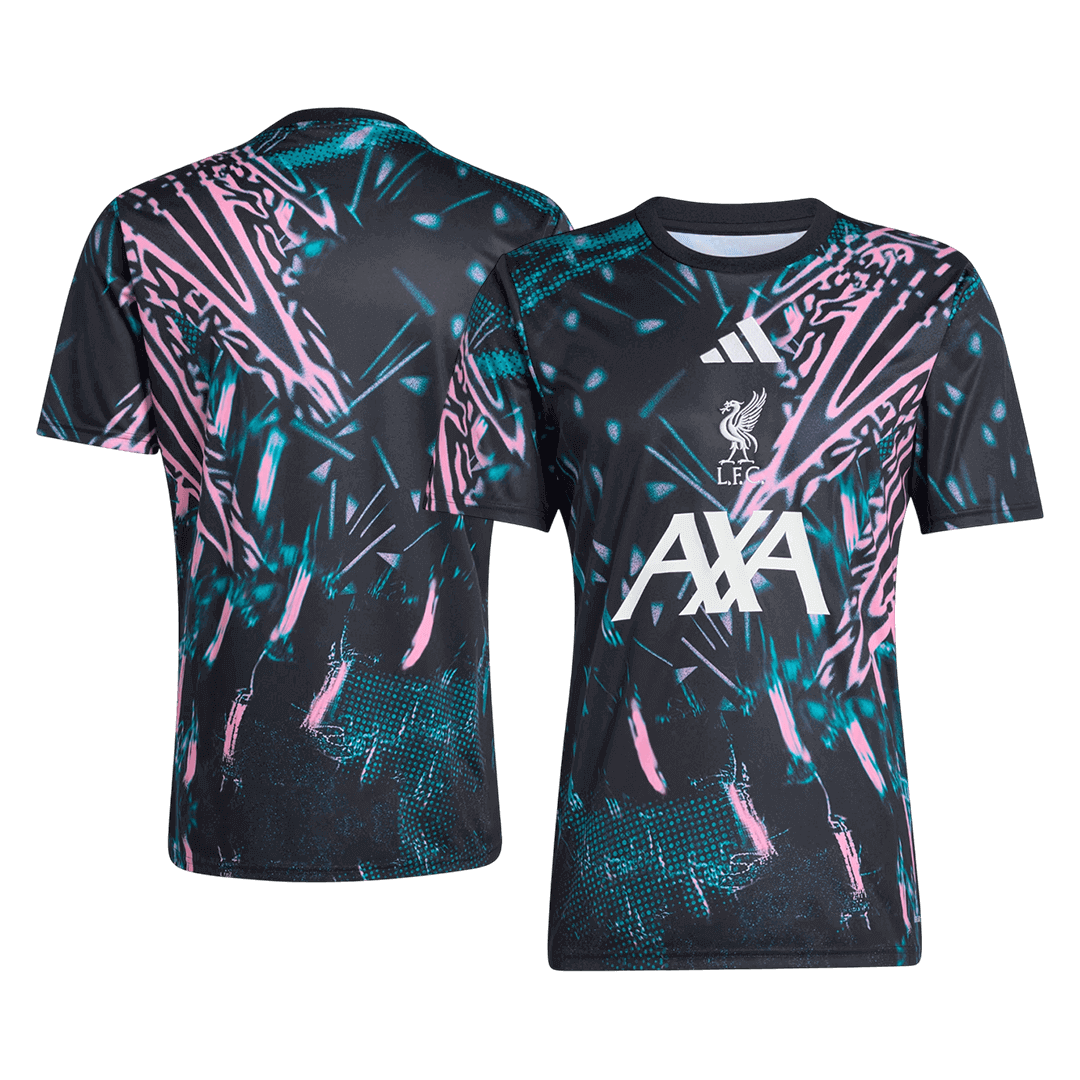 Liverpool Pre-Match Soccer Jersey 2025/26 Black - Image 2