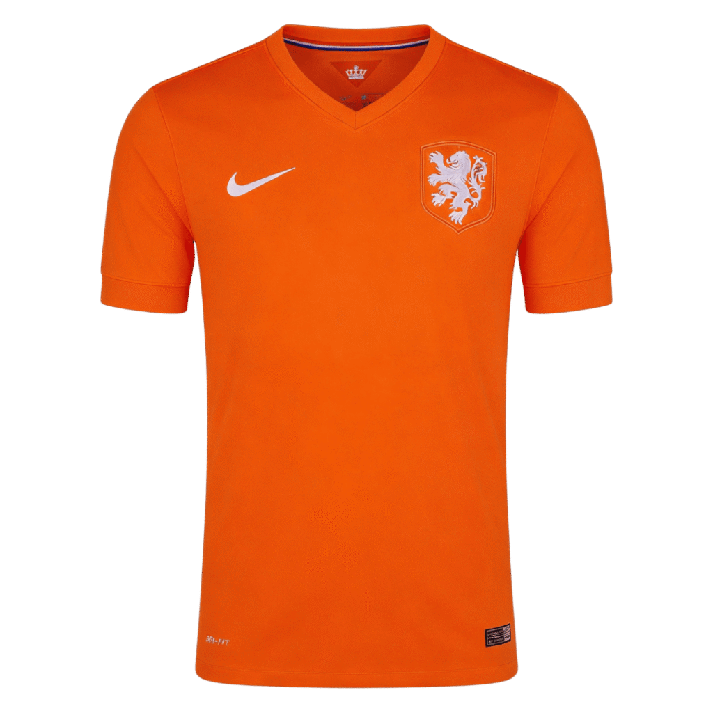 Retro Soccer Jersey Netherlands Home World Cup 2014