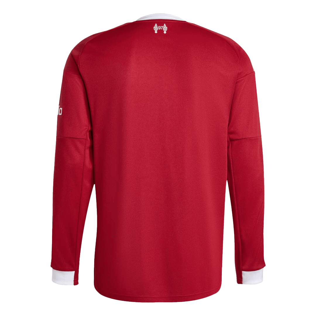 Liverpool Home Long Sleeve Soccer Jersey 2025/26 - Image 3