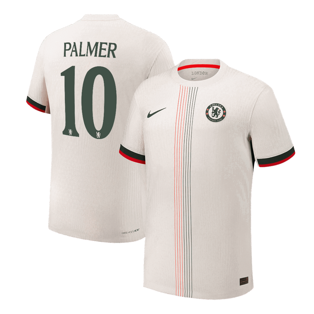 PALMER #10 Chelsea Away Authentic Soccer Jersey 2025/26 - UCL