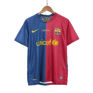 Retro Jersey Barcelona Retro Jersey Home Soccer Shirt 2008/09 - UCL