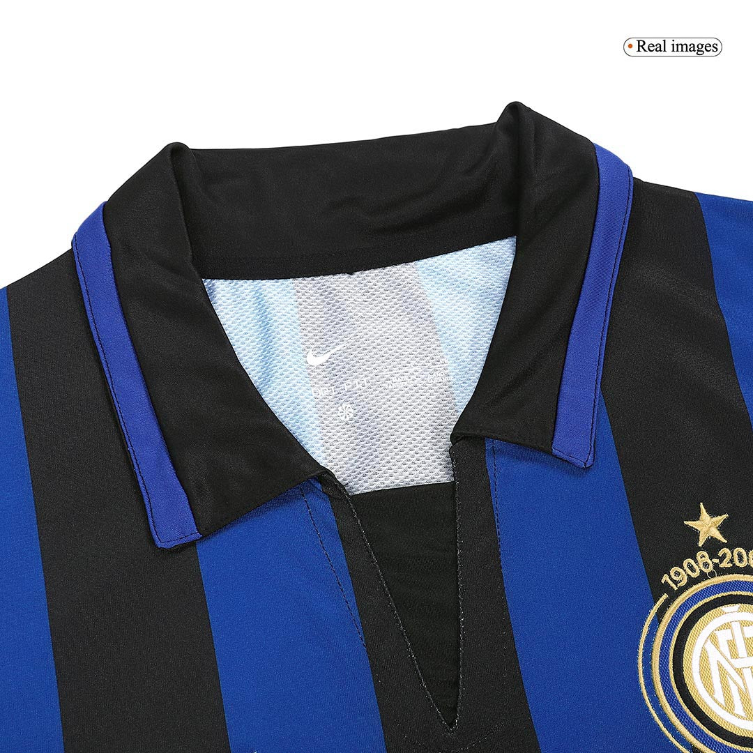 Retro 2007/08 Inter Milan Home Soccer Jersey - Image 8