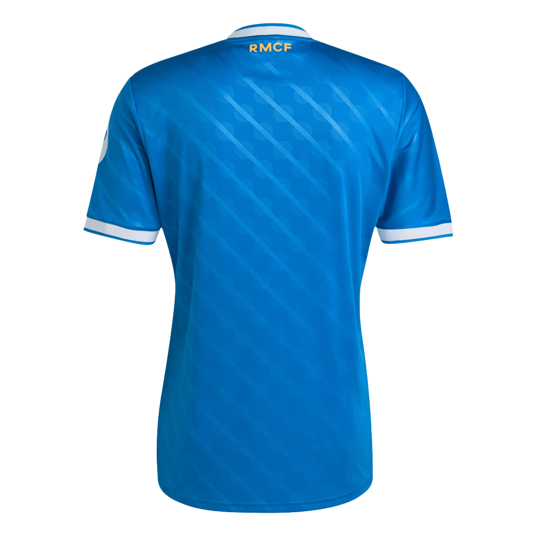 Real Madrid Third Away Soccer Jersey 2025/26 Blue - Image 4
