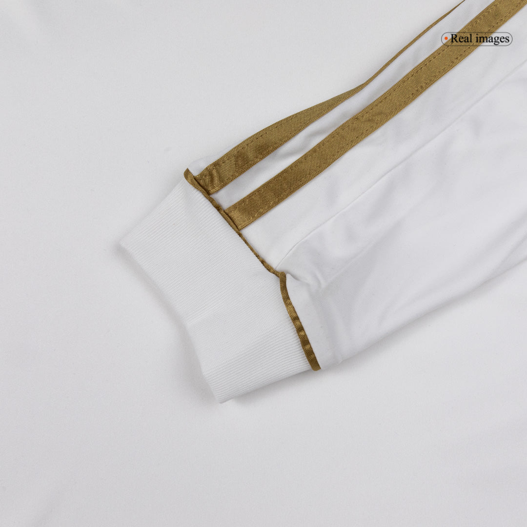 Retro Soccer Jersey Real Madrid Home Long Sleeve 2011/12 - Image 4