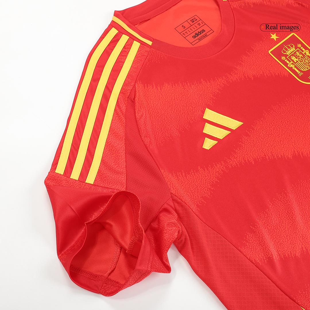 Spain Home Soccer Jersey EURO 2024 - Image 5