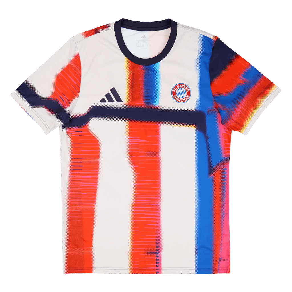 Bayern Munich Pre-Match Soccer Jersey 2025/26 Red&White