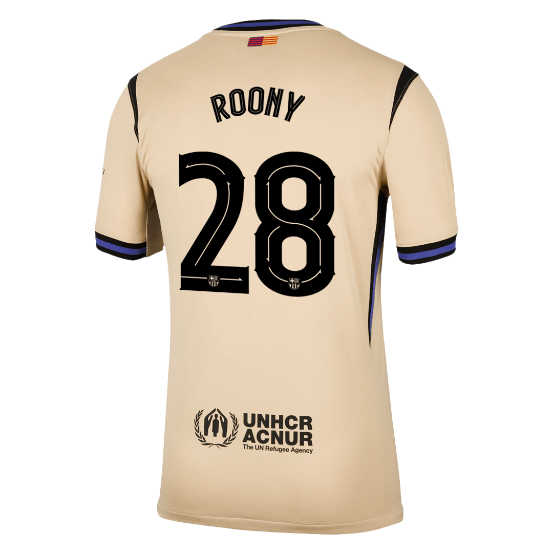 ROONY #28 Barcelona Away Soccer Jersey 2025/26 - Image 13