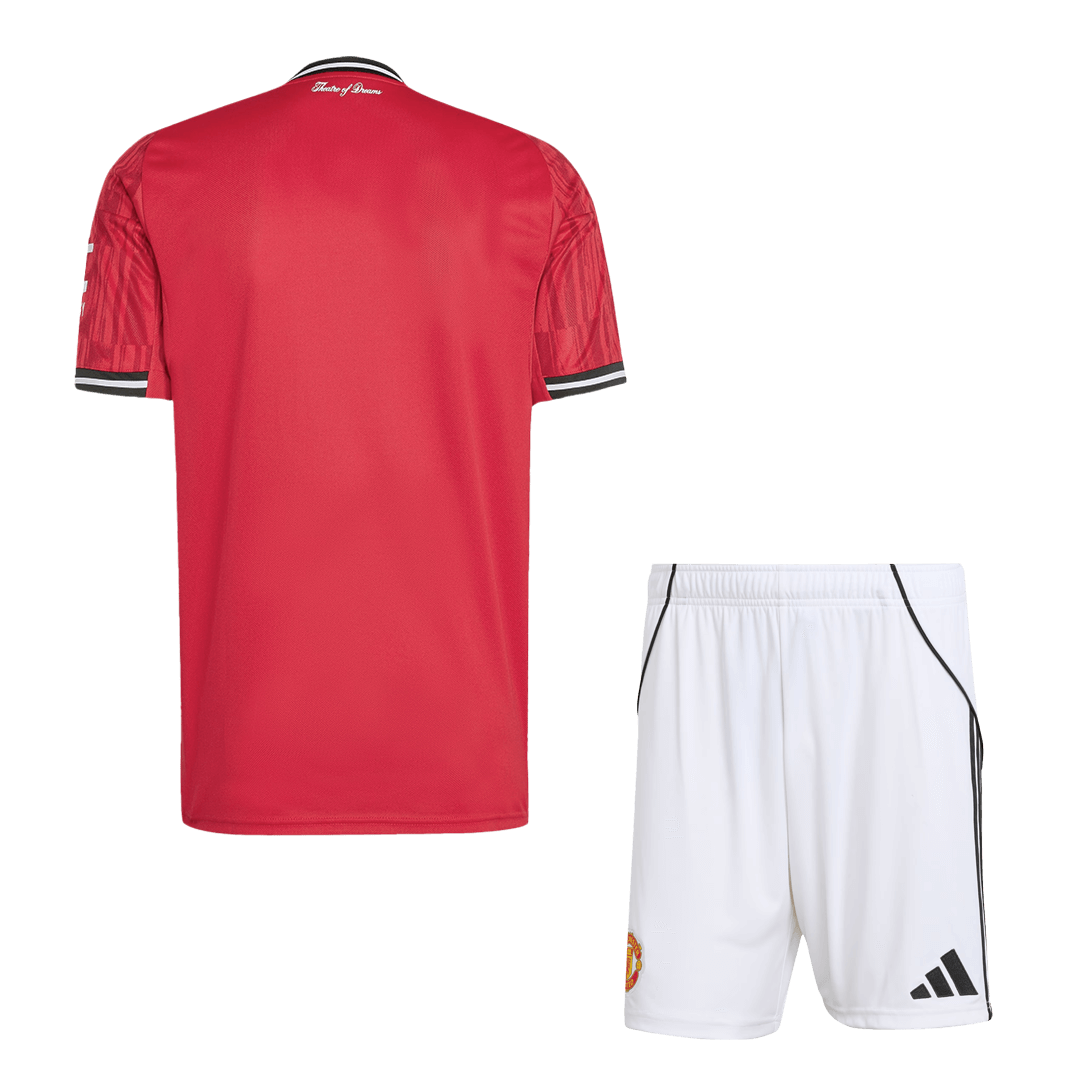 Manchester United Home Jerseys Kit 2025/26 - Image 3