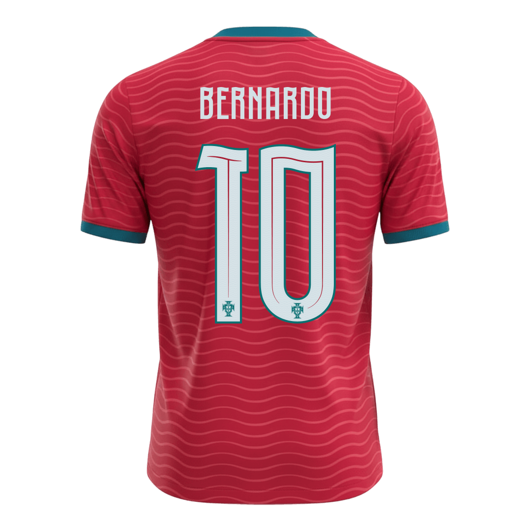 BERNARDO #10 Portugal Home Soccer Jersey World Cup 2026 - Image 8