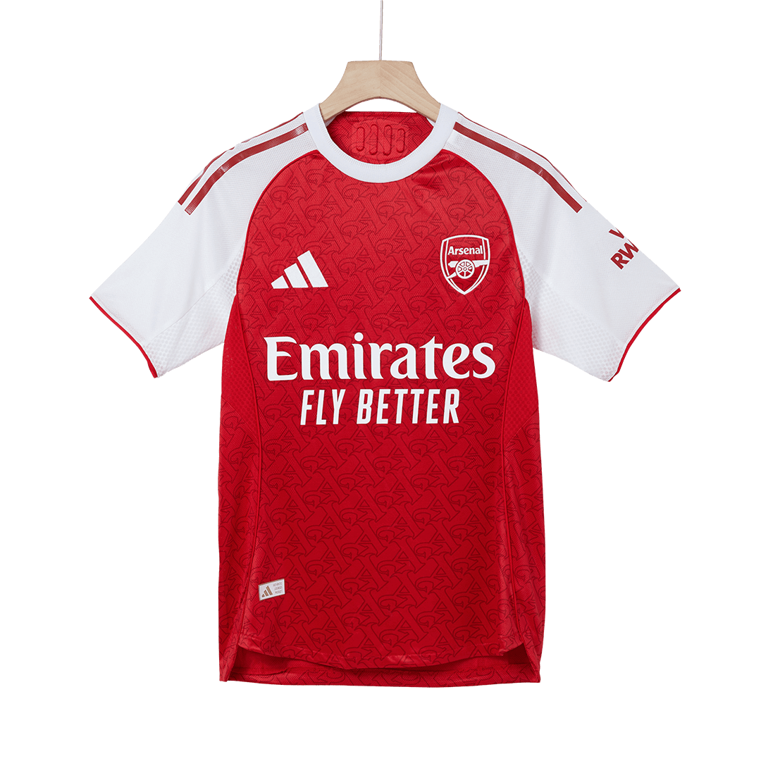 Arsenal Authentic SALIBA #2 Soccer Jersey 2025/26 - Image 3