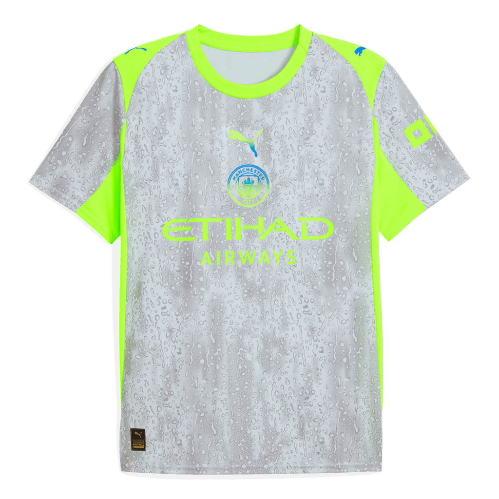 $8.9 Manchester City Third Away Soccer Jersey 2025/26