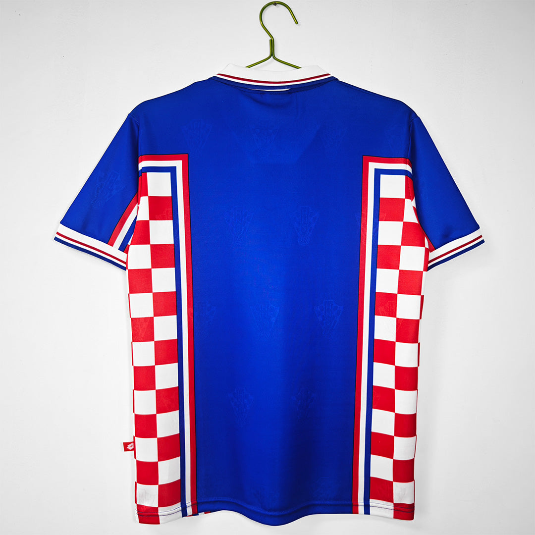 Retro Soccer Jersey Croatia Away World Cup 1998 - Image 3