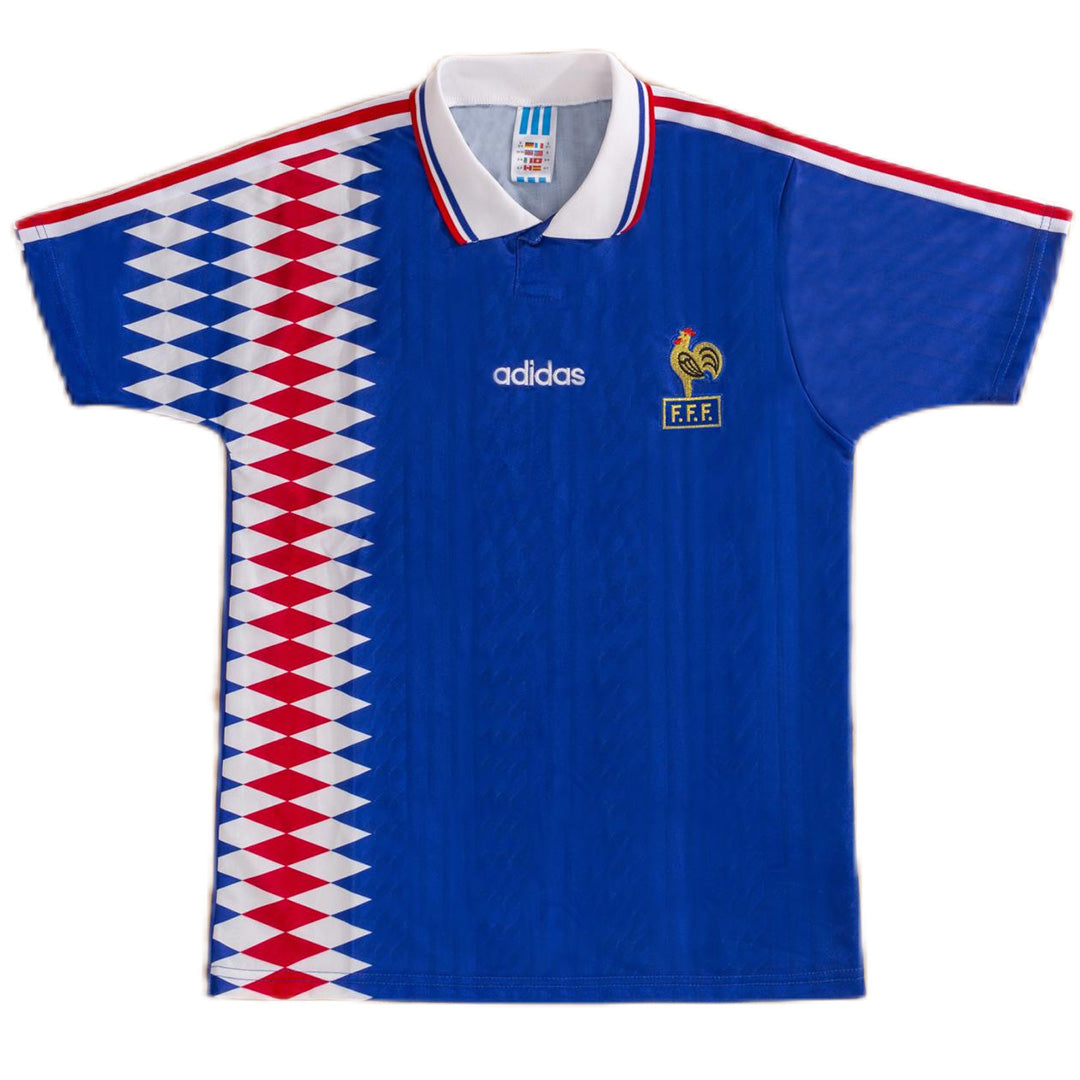 Retro Soccer Jersey France Home 1994 - Image 3