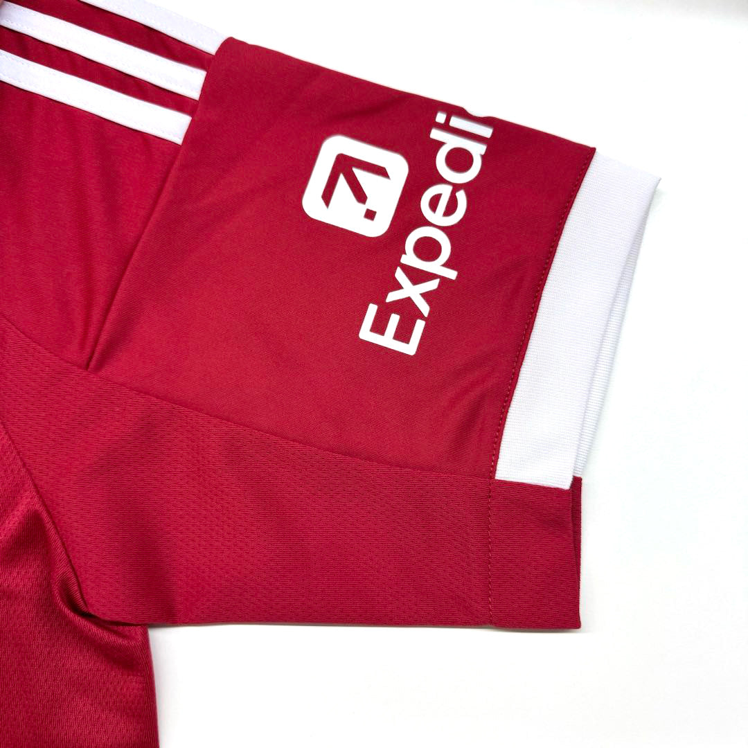 M.SALAH #11 Liverpool Home Soccer Jersey 2025/26 - Image 3