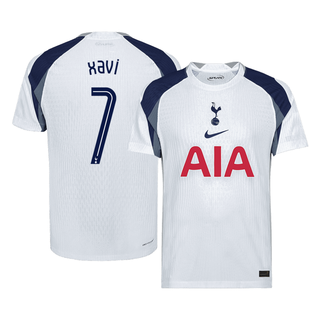 XAVI #7 Tottenham Hotspur Home Player Version Jersey 2025/26 - UCL