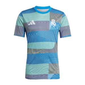 Real Madrid Pre-Match Soccer Jersey 2025/26 Blue