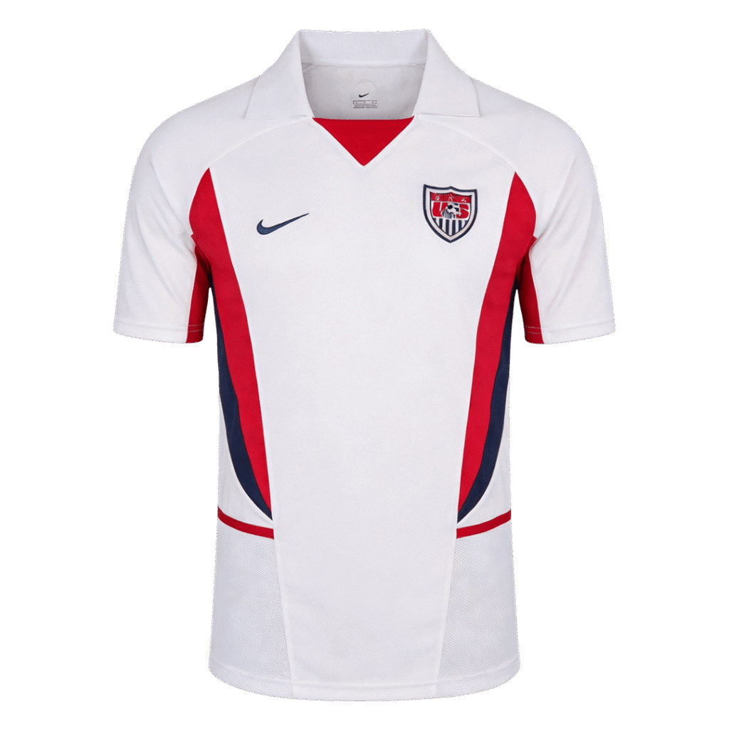 Retro Soccer Jersey USA Home 2002