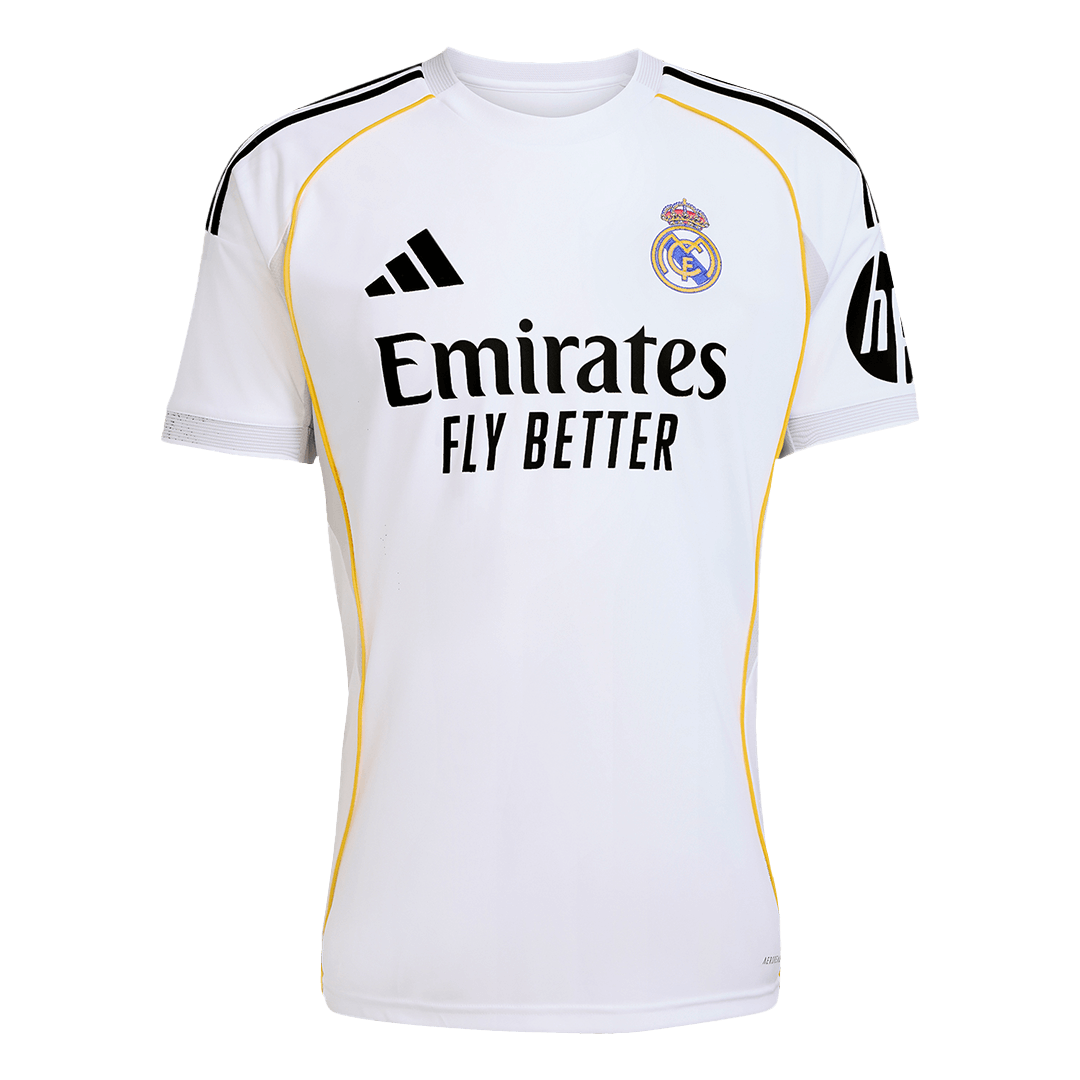 VALVERDE #8 Real Madrid Home Soccer Jersey 2025/26 - Image 12