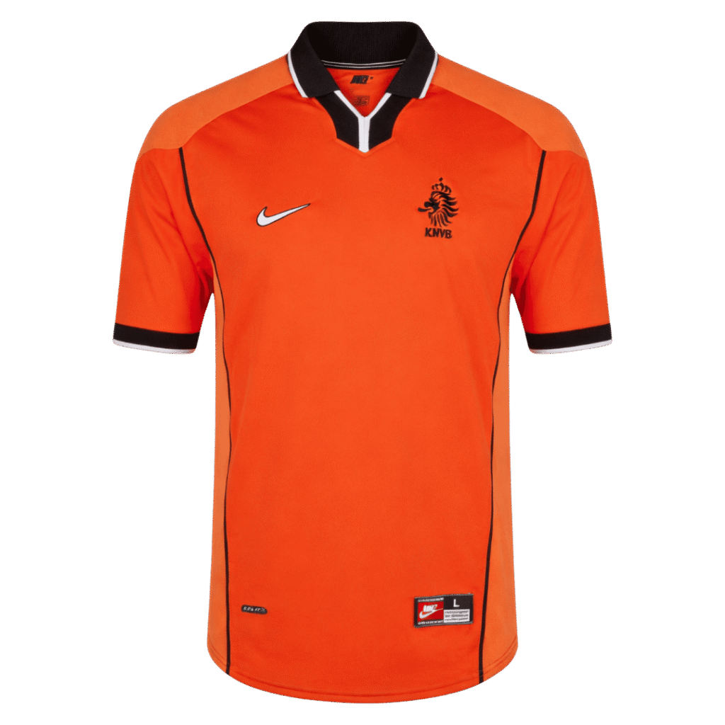 Retro Soccer Jersey Netherlands Home World Cup 1998