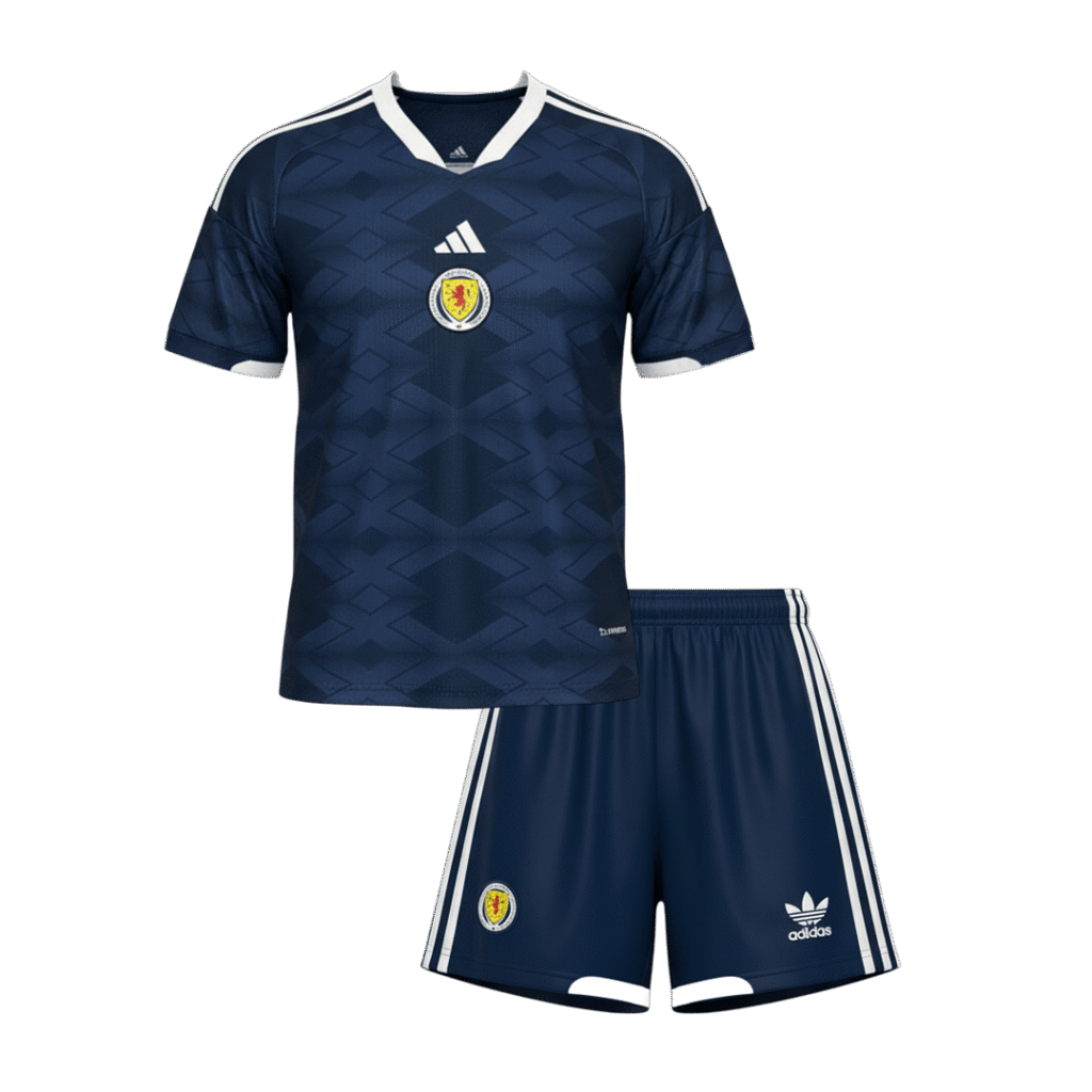 Scotland Home World Cup Kids Soccer Jerseys Kit 2026