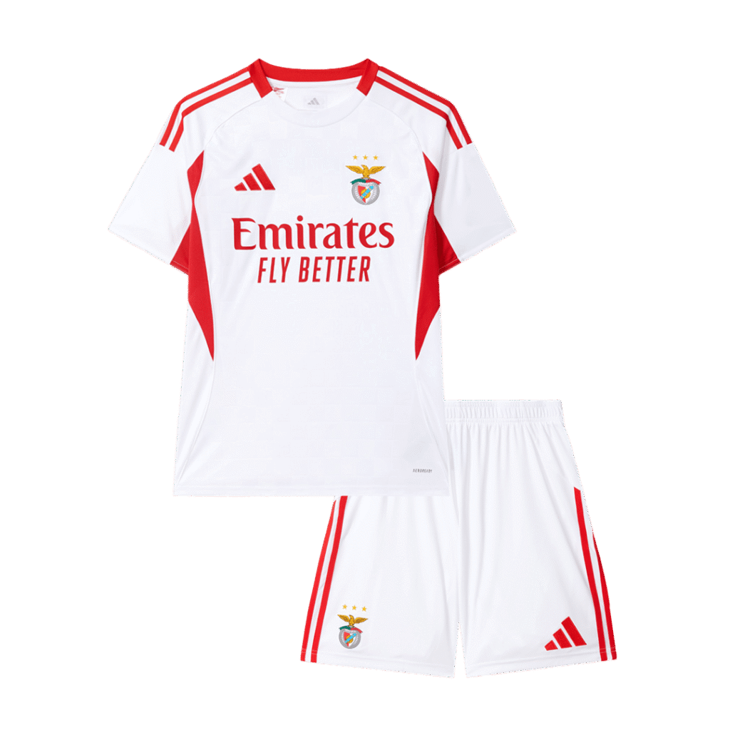 Benfica Third Away Kids Soccer Jerseys Kit 2025/26