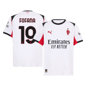 FOFANA #19 AC Milan Away Soccer Jersey 2025/26