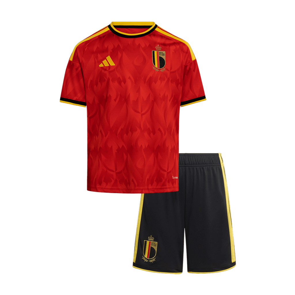 Belgium Home Kids Soccer Jerseys Kit World Cup 2026