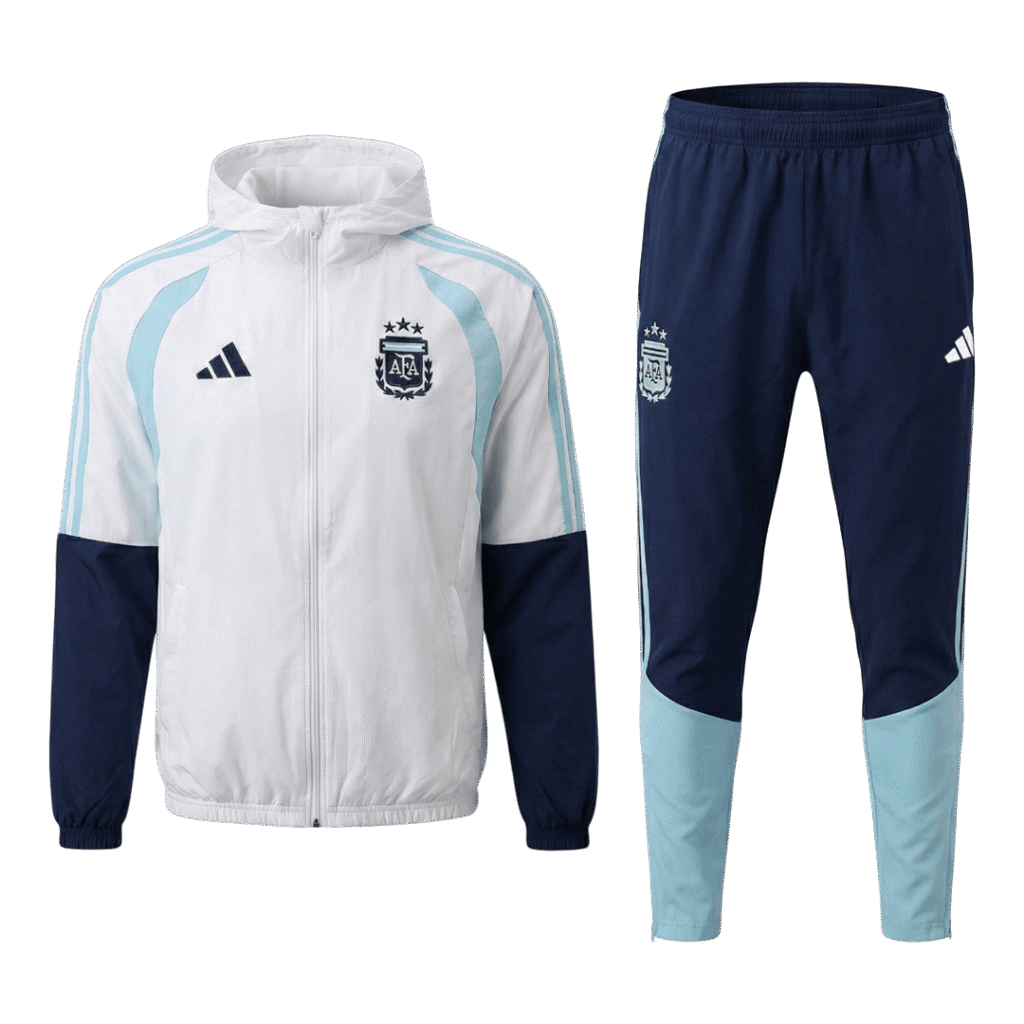 Argentina Hoodie Tracksuit 2026 White