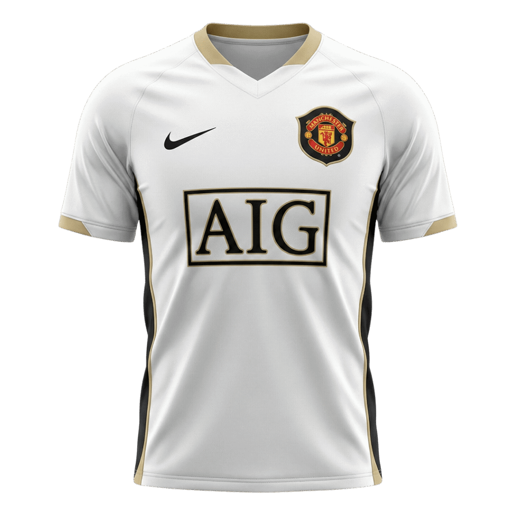Retro Soccer Jersey Manchester United Away 2006/07