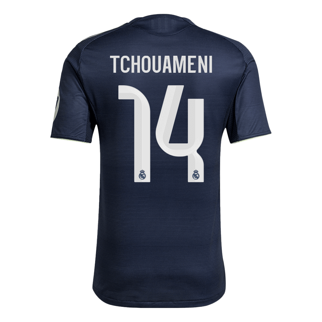 TCHOUAMENI #14 Real Madrid Away Authentic Soccer Jersey 2025/26 - Image 3