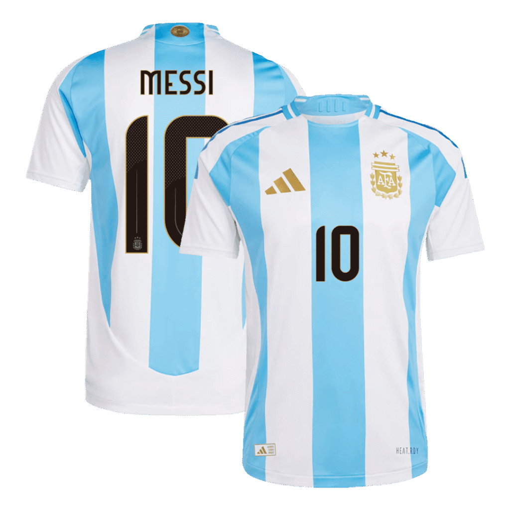 Authentic MESSI #10 Soccer Jersey Argentina Home Shirt 2024