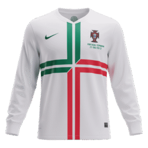 Retro Soccer Jersey Portugal Away Long Sleeve 2012