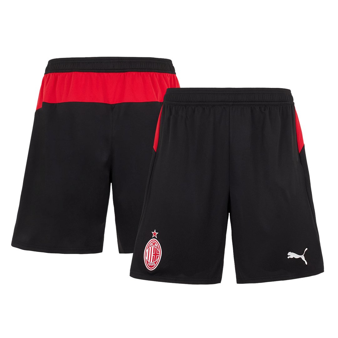 AC Milan Home Soccer Jersey Kit(Jersey+Shorts) 2025/26 Red&Black - Image 11